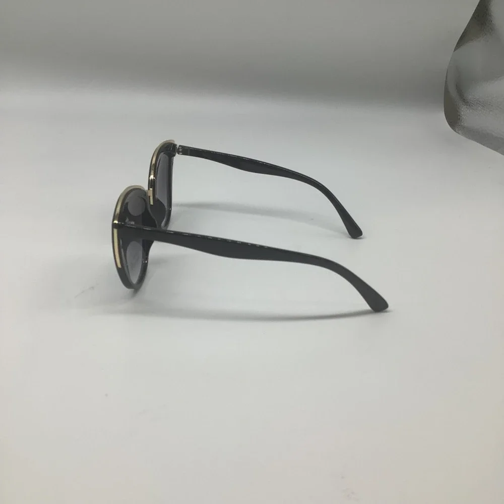 Retro Cat Eye Sunglasses‎ Women's UV400 Gradient Sunglasses Black - Picture 2 of 7